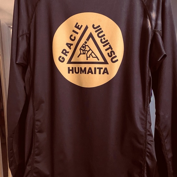Official Gracie Humaita BJJ rash gaurd - Picture 1 of 4